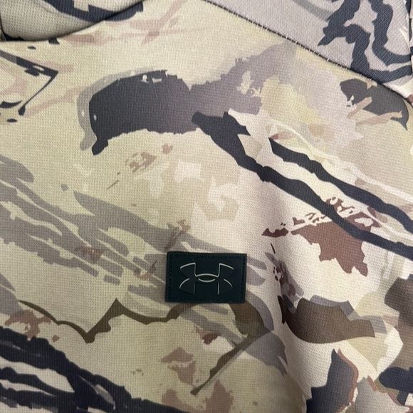 Under Armour Men's UA Storm Thin Fleece Camouflage Hoodie Sweatshirt Size L - Picture 5 of 7